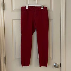 Old Navy Red Pixie Dress Pants